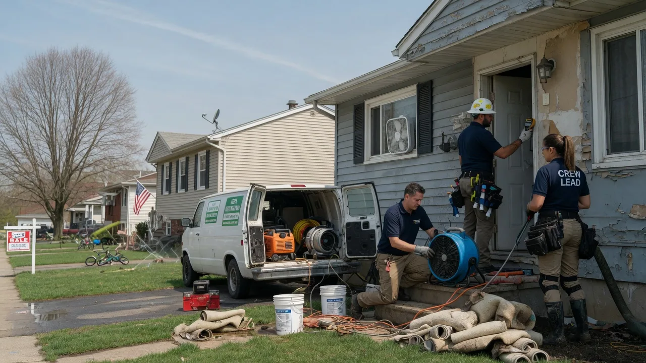 Flood Cleanup in Preston, IA near me